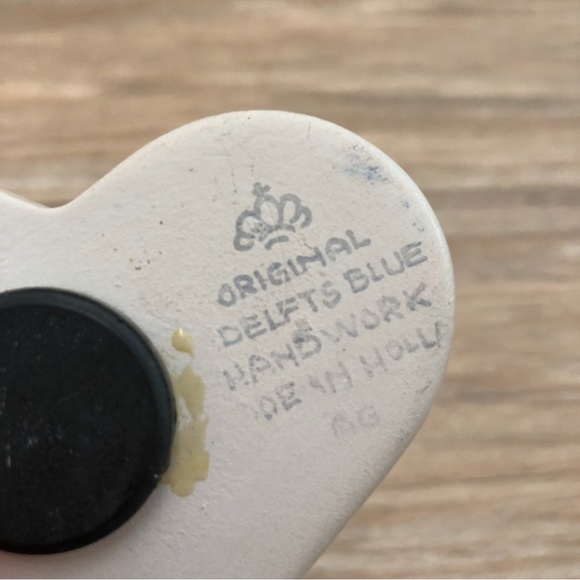 Delfts Blue Heart Magnet - Picture 3 of 5